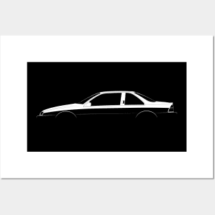 Chevrolet Beretta Silhouette Posters and Art